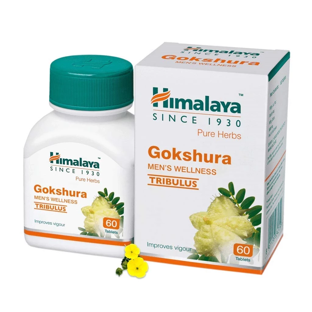 Himalaya Wellness Pure Herbs Gokshura Men's Wellness, 60 Tablets-1.webp